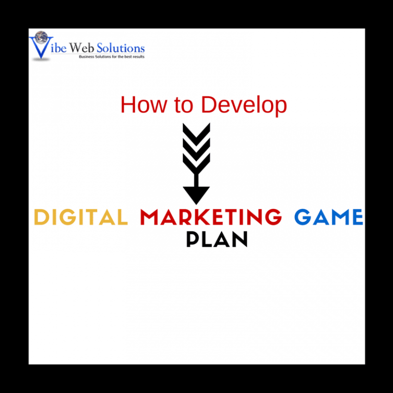 Digital Marketing Game Plan