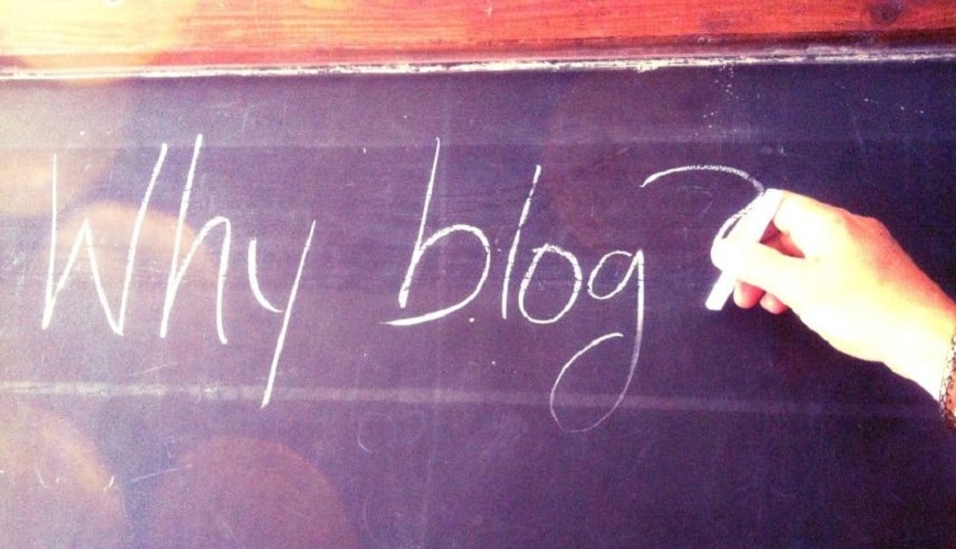 Reasons why You Should start Blogging.