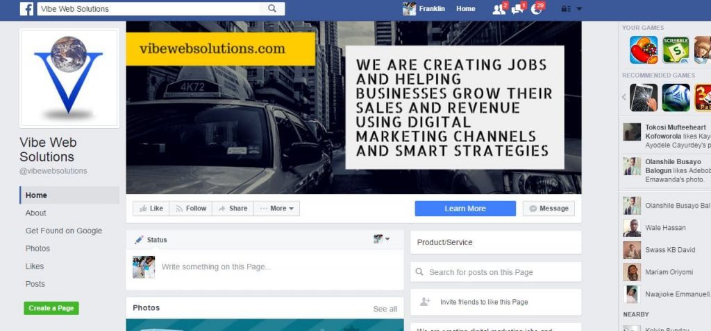 facebook for business marketing