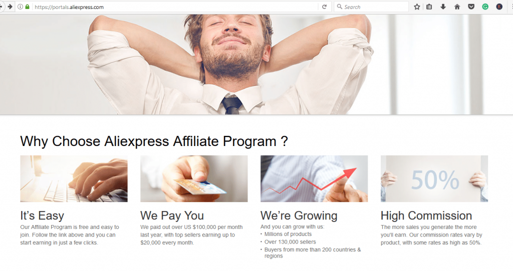 aliexpress affiliate program
