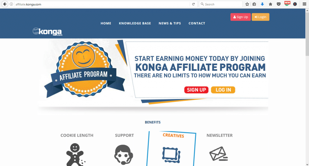 konga affiliate program