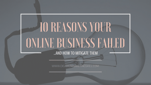 10 main reasons your online business failed