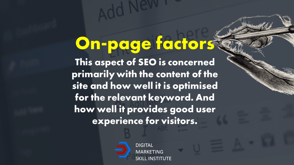 On-page SEO Factor Definition