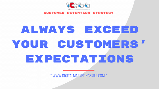 CUSTOMER RETENTION STRATEGY