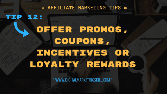 AFFILIATE MARKETING TIPS