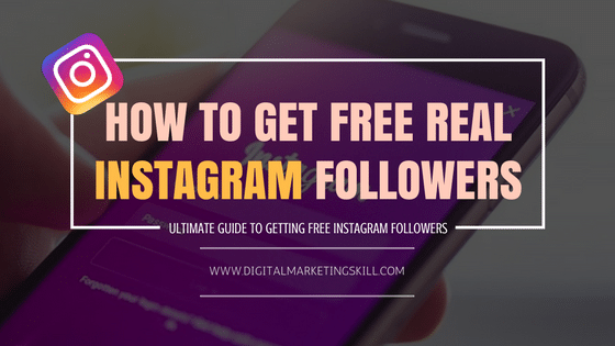 Ways to get free followers on instagram