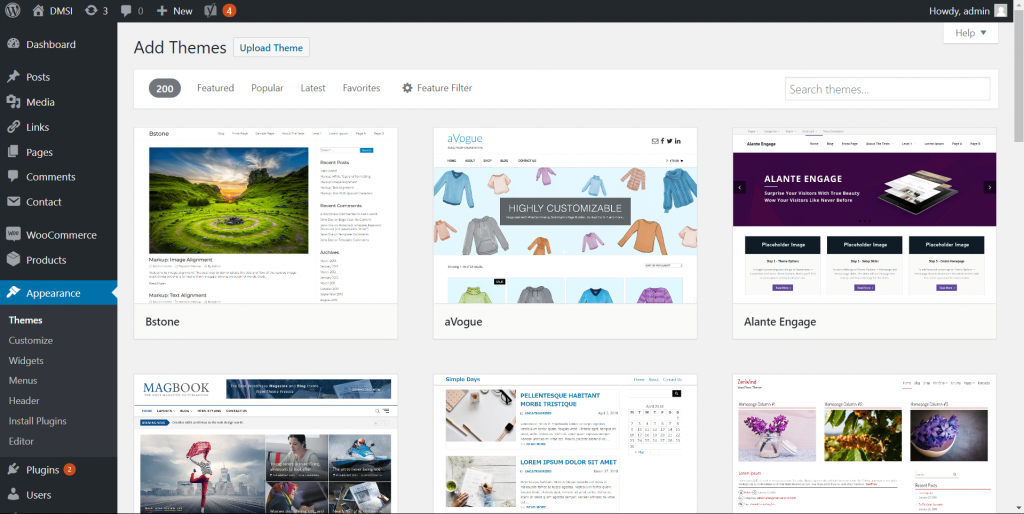 wordpress themes