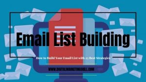 how to grow email list