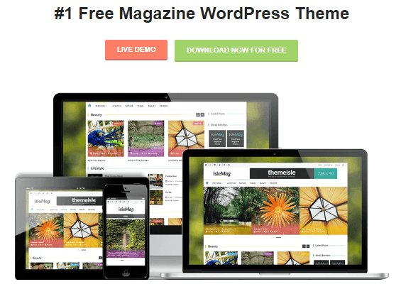 free wordpress themes islemag