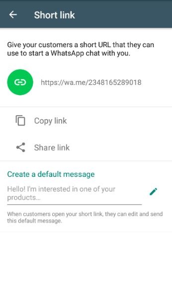 Whatsapp Business App