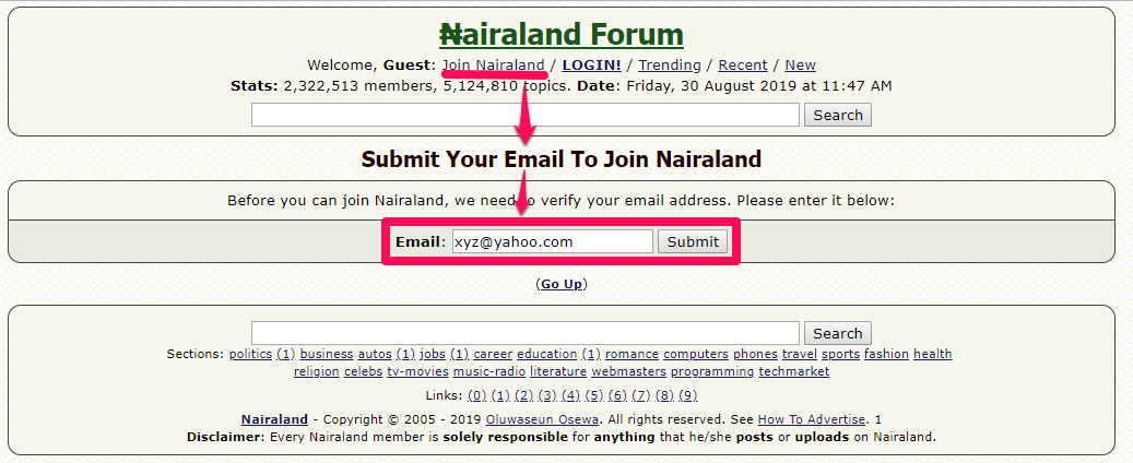nairaland forum