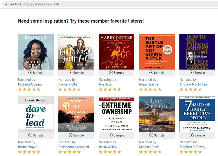 Selling or Narrating Audio Books