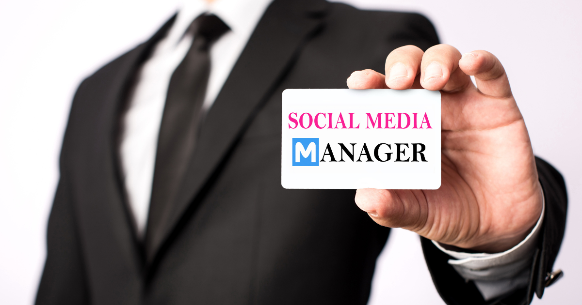 Social Media Manager Charge