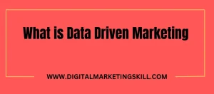 What is Data Driven Marketing