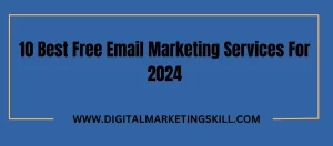 free email marketing services