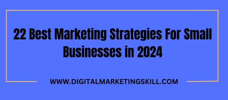 Marketing Strategies For Small Businesses
