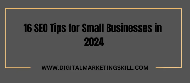 SEO for Small Businesses