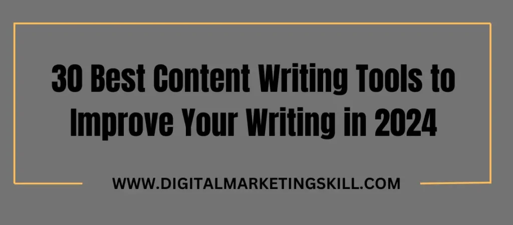 content writing tools