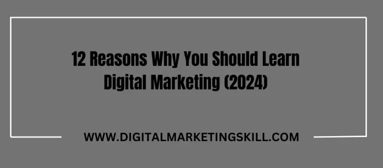 Learn Digital Marketing