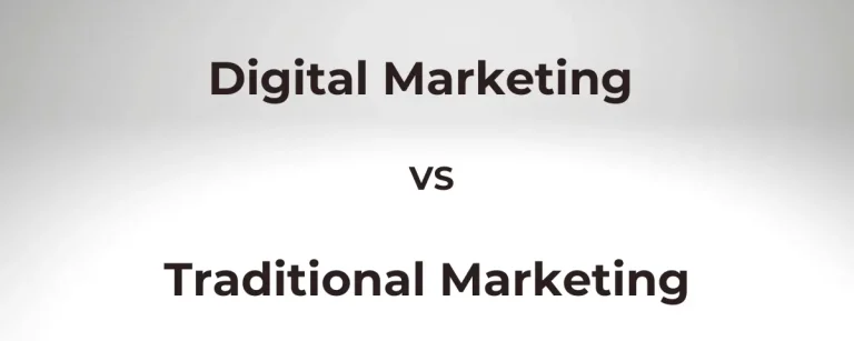 Digital Marketing vs Traditional Marketing