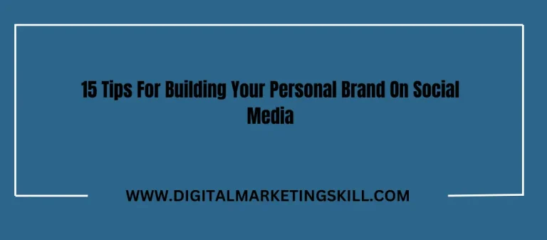 build your personal brand