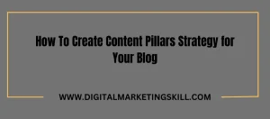 content pillars