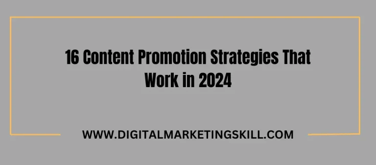 Content Promotion Strategies