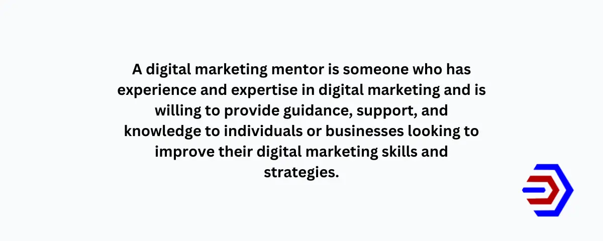 digital marketing mentor