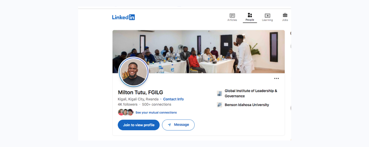 linkedIn for professional growth