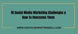 social media marketing challenges