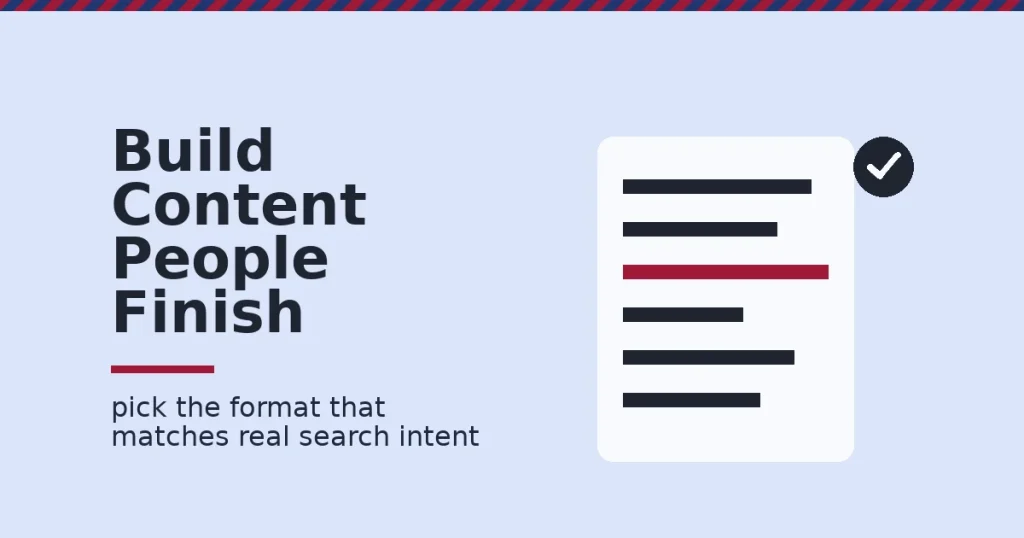 content creation illustration showing one highlighted line in a document representing the piece that ranks