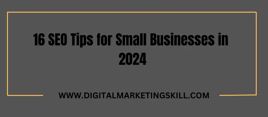 SEO for Small Businesses