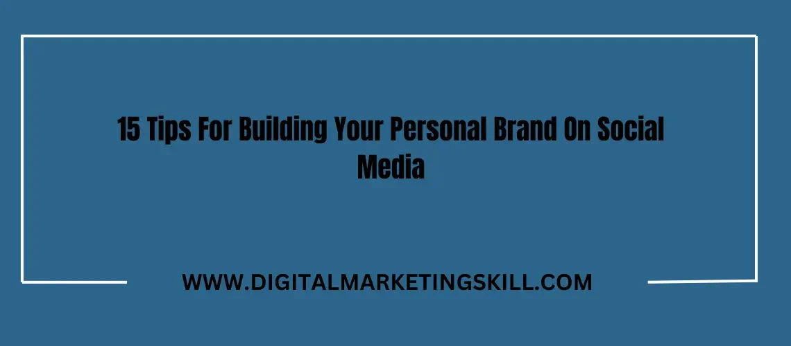 build your personal brand