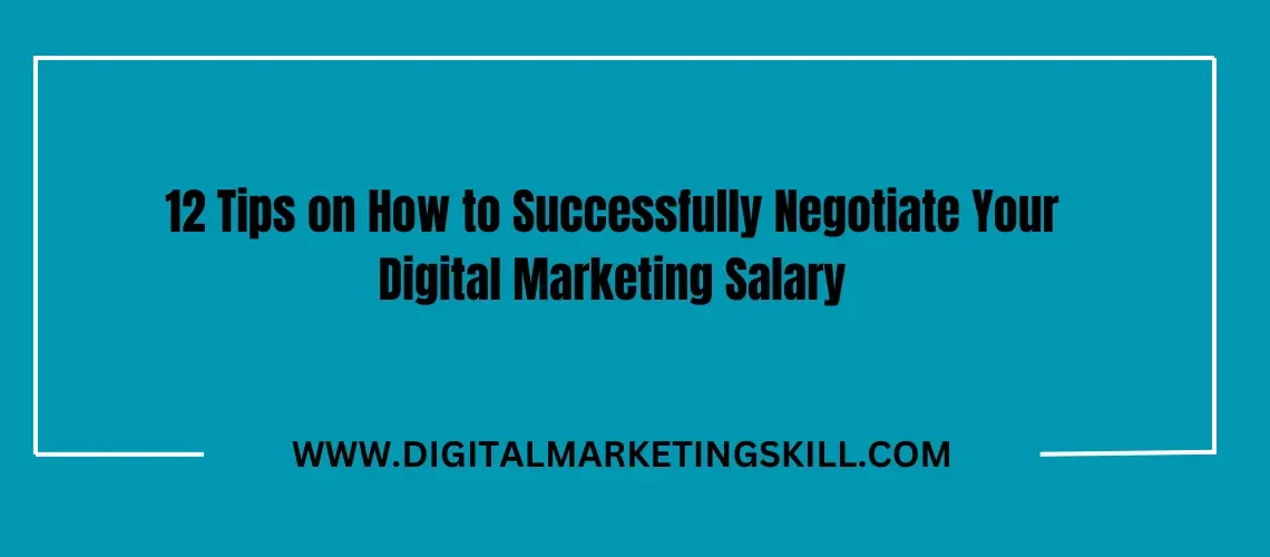 digital marketing salary