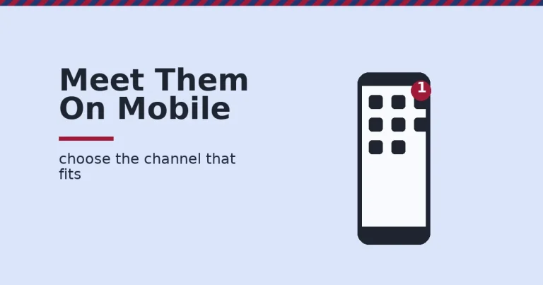 Smartphone with a notification badge illustrating mobile marketing tools reaching customers directly