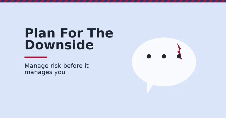Speech bubble icon with a crack representing social media marketing risks